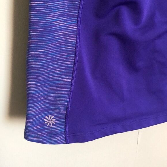 Athleta PR Tank 2 Space Dye Blue Racerback Tank S - Picture 4 of 6
